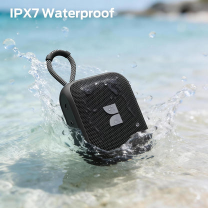 Coluna Portátil Bluetooth Monster S520, 5W, TWS, RGB, À prova de água, Preta