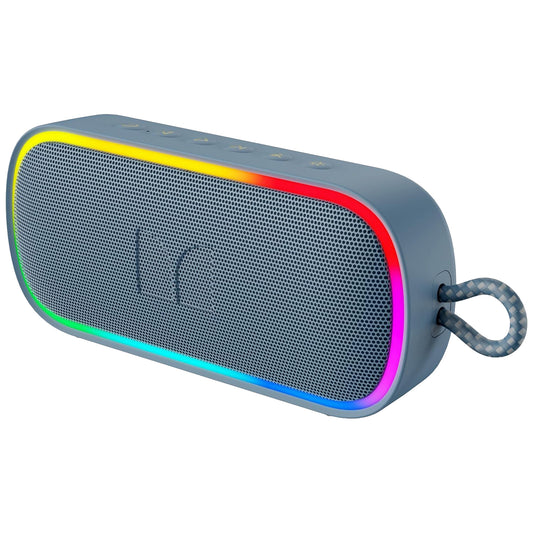 Monster S150 Plus Portable Bluetooth Speaker, 40W, TWS, RGB, Waterproof, Blue