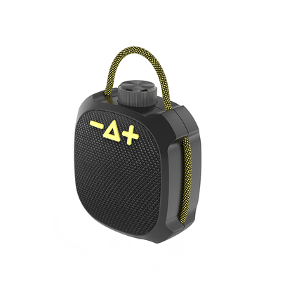 Coluna Portátil Bluetooth XO Design F77, TWS, RGB, à Prova de Água, Preta