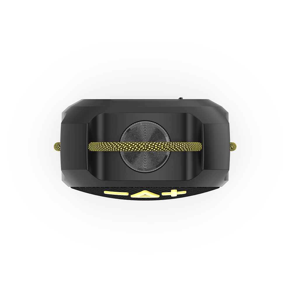 Coluna Portátil Bluetooth XO Design F77, TWS, RGB, à Prova de Água, Preta
