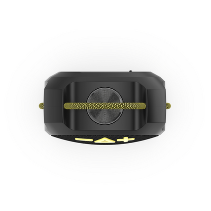 Coluna Portátil Bluetooth XO Design F77, TWS, RGB, à Prova de Água, Preta