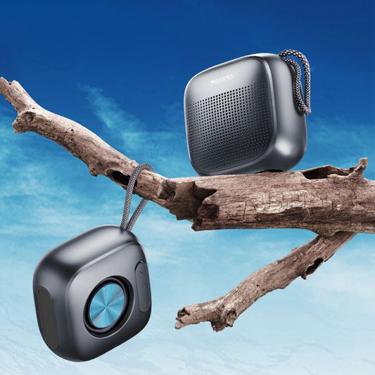 Coluna Portátil Bluetooth Yesido YSW24, 5W, à Prova de Água, Preta