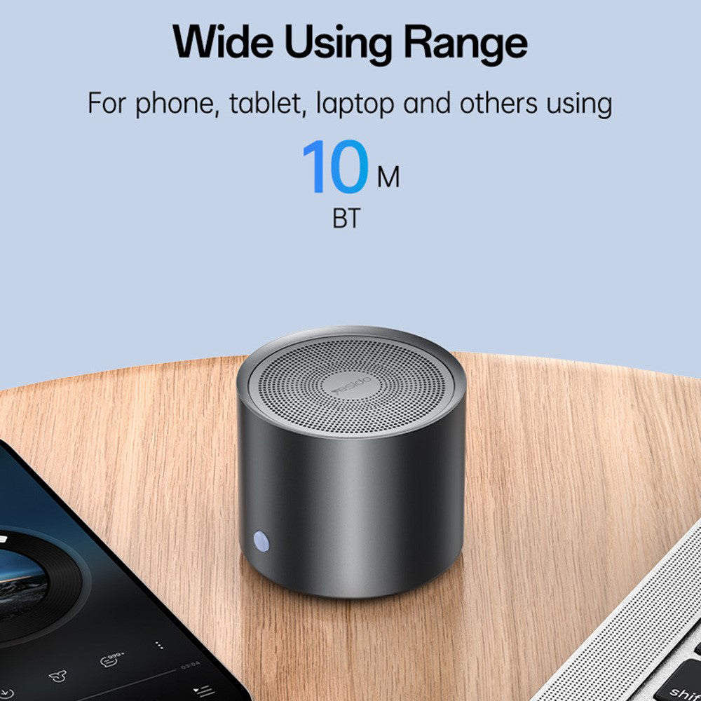 Coluna Bluetooth Yesido YSW30, 3W, à prova de água, Preta