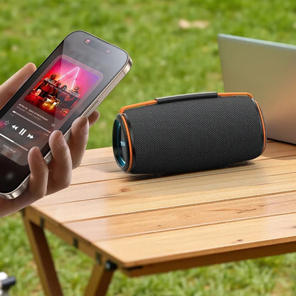 Coluna Portátil Bluetooth Yesido YSW38, 30W, TWS, RGB, Preta