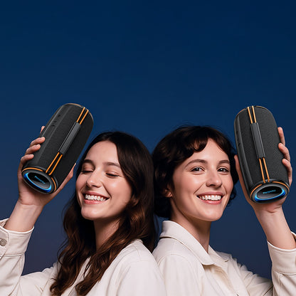 Coluna Portátil Bluetooth Yesido YSW38, 30W, TWS, RGB, Preta