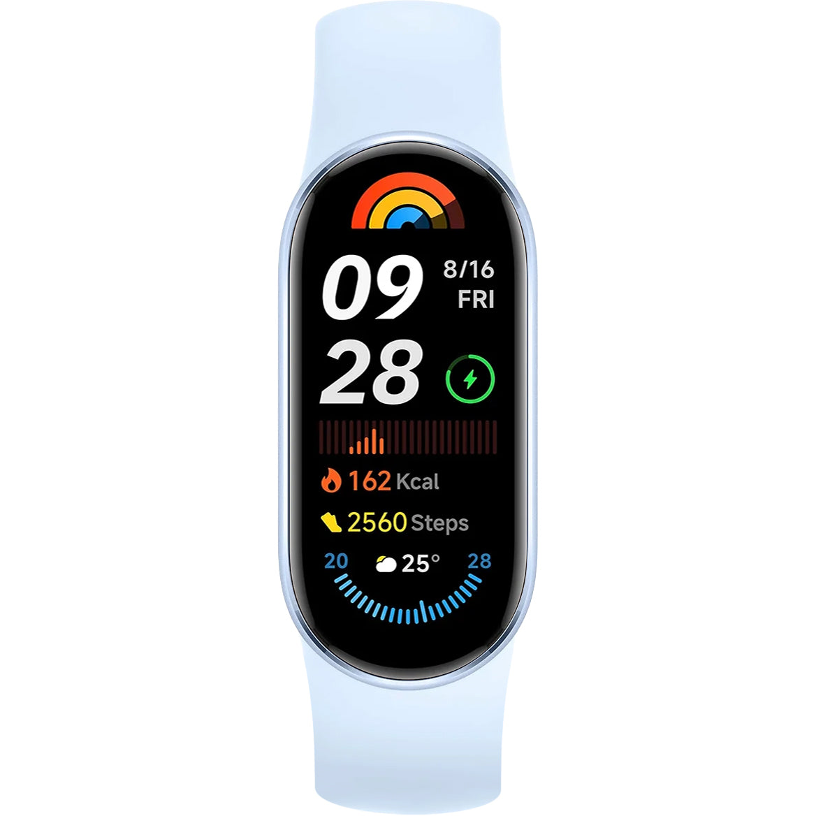 Xiaomi Mi Smart Band 9 Pulseira de fitness, azul BHR8346GL 