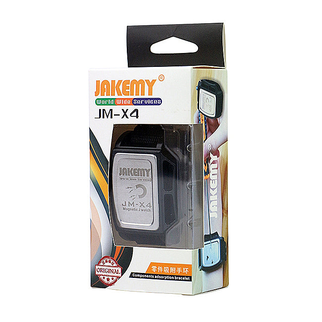 Jakemy JM-X4 Pulseira magnética, preto