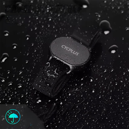 Pulseira de Monitorização de Ritmo Cardíaco Cycplus H1, Preta
