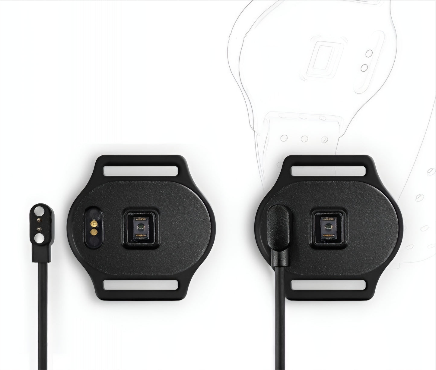 Pulseira de Monitorização de Ritmo Cardíaco Cycplus H1, Preta