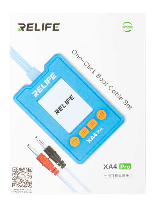 Cabo de Alimentação Relife XA4 Pro para Apple iPhone 8 - Série 16 Pro Max