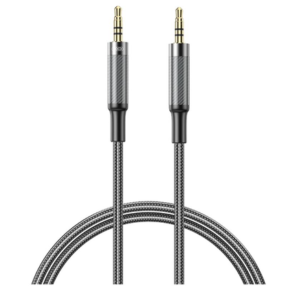 Cabo Áudio 3.5mm - 3.5mm XO Design NB-R279C, 1m, Preto