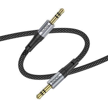 Cabo de Áudio 3.5mm - 3.5mm HOCO UPA26, 1m, Preto