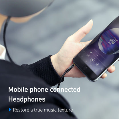 Cabo de Áudio 3.5mm - 3.5mm McDodo CA-6640, 1.2m, Preto