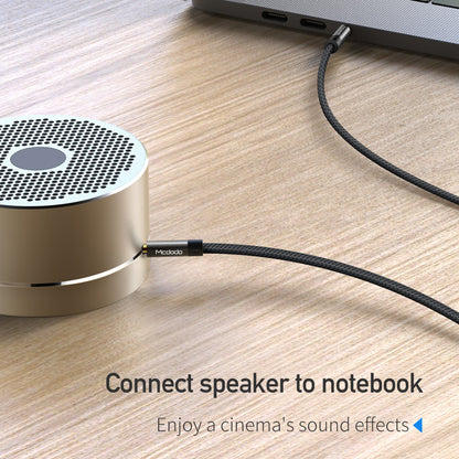 Cabo de Áudio 3.5mm - 3.5mm McDodo CA-6640, 1.2m, Preto