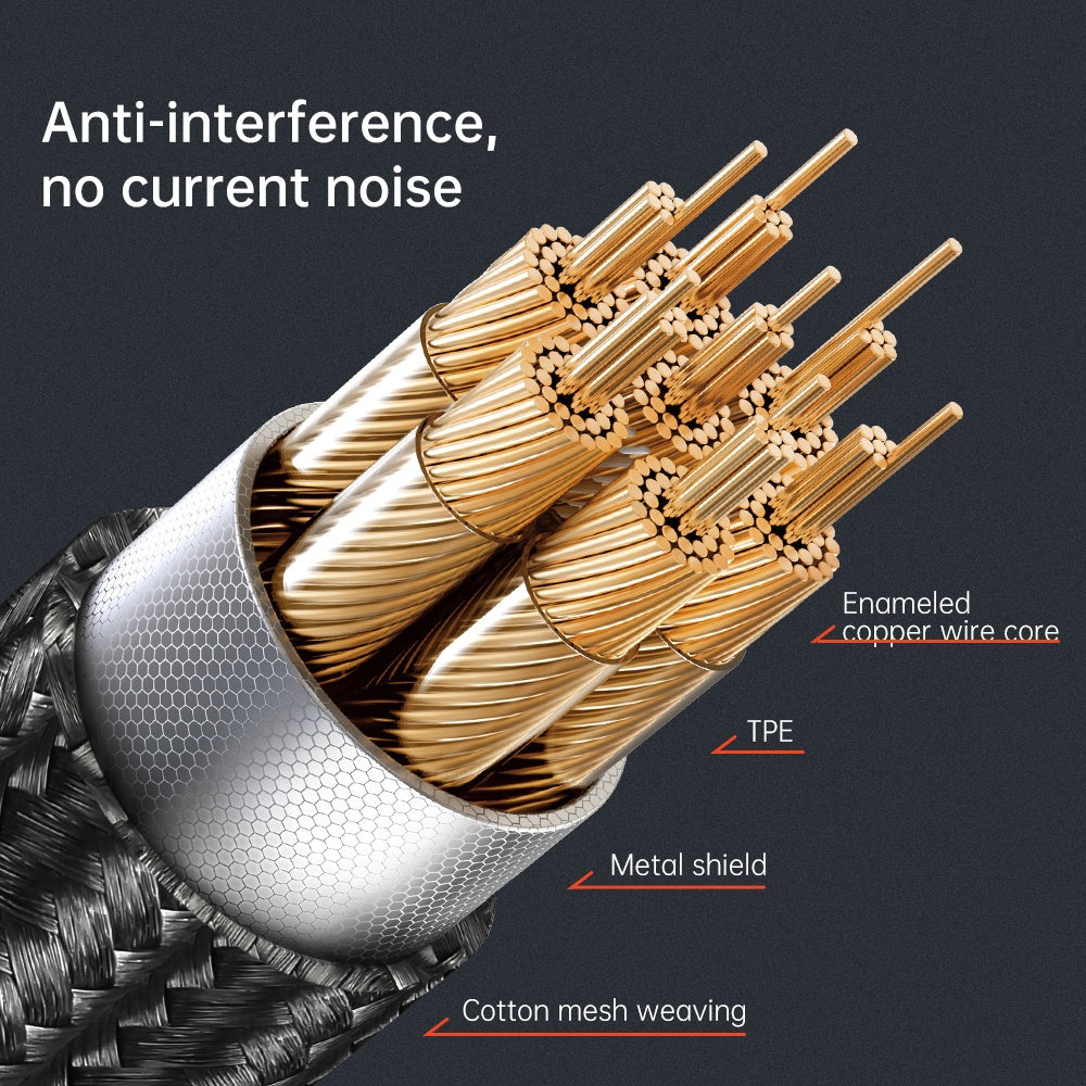 Cabo de Áudio Lightning - 3.5mm McDodo CA-0890, 1.8m, Preto
