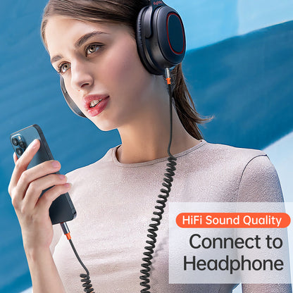 Cabo de Áudio Lightning - 3.5mm McDodo CA-0890, 1.8m, Preto