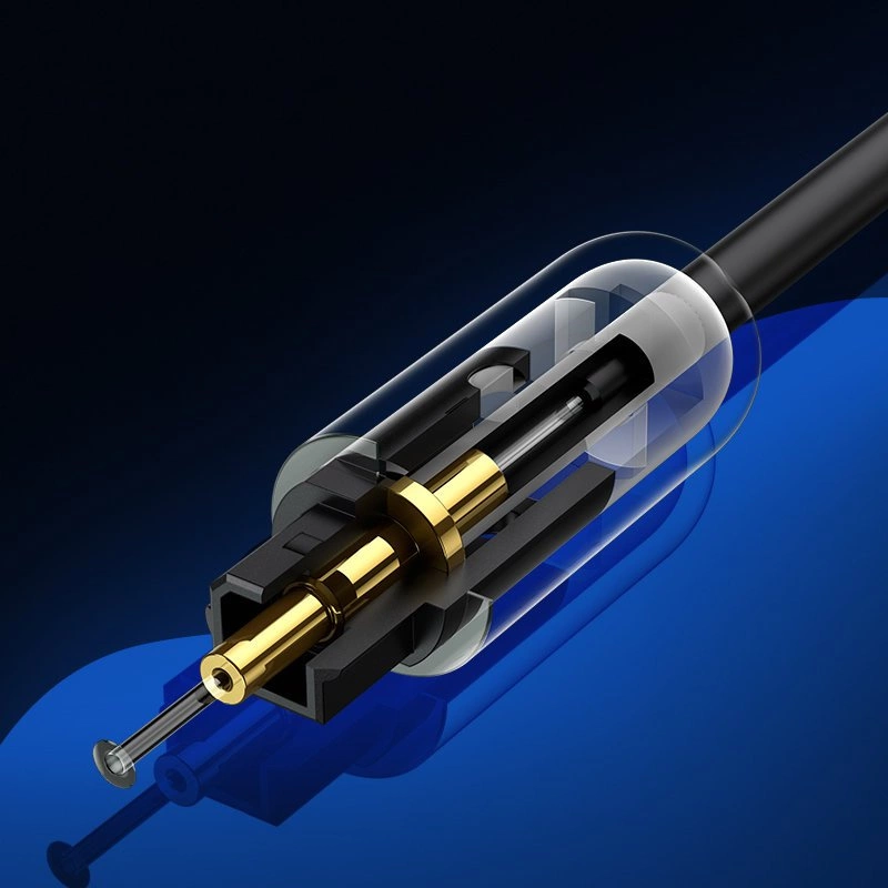 Cabo Óptico de Áudio UGREEN AV122, Toslink / SPDIF, 1.5m, Preto