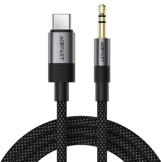 Cabo Áudio USB-C - 3.5mm Acefast J11, 1m, Preto
