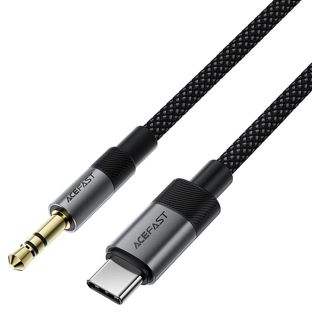 Cabo Áudio USB-C - 3.5mm Acefast J11, 1m, Preto