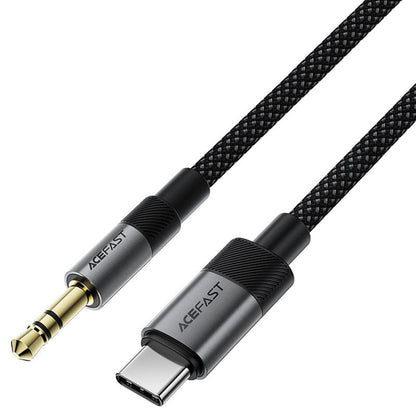 Cabo Áudio USB-C - 3.5mm Acefast J11, 1m, Preto
