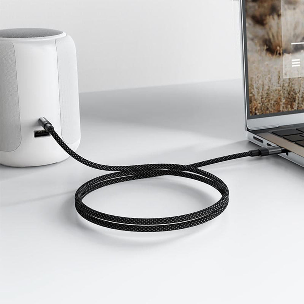 Cabo Áudio USB-C - 3.5mm Acefast J11, 1m, Preto