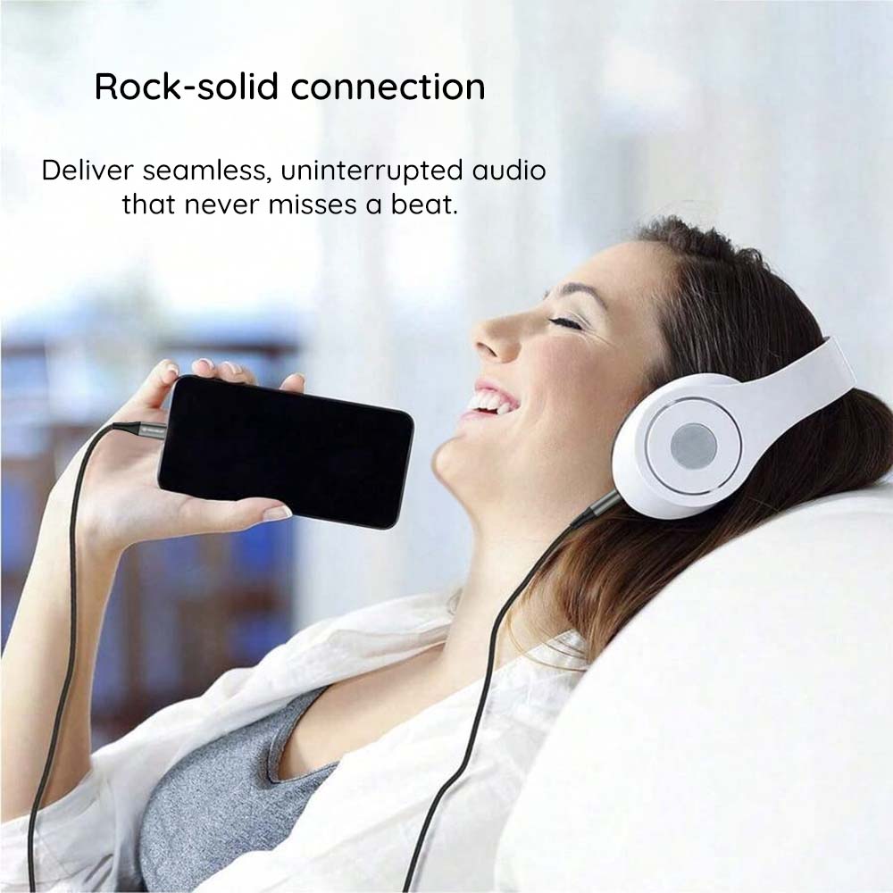 Cabo Áudio USB-C - 3.5mm Techsuit AC16 NexaSound, 1m, Cinzento