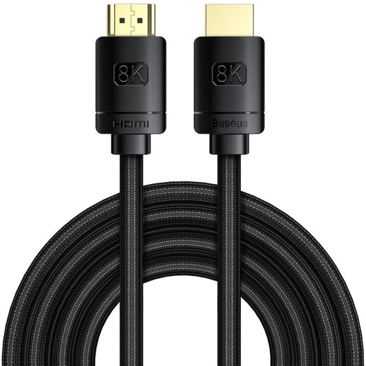 Cabo de Vídeo Baseus High Definition Series, HDMI - HDMI, 8K, 3m, Preto CAKGQ-L01