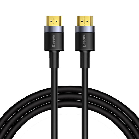 Cabo de Vídeo Baseus Cafule, HDMI - HDMI, 4K, 3m, Preto CADKLF-G01