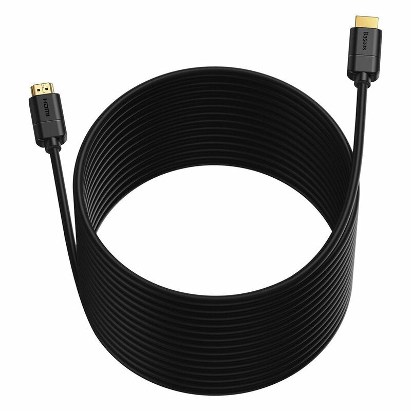 Cabo de Vídeo Baseus High Definition, HDMI - HDMI, 4K, 5m, Preto CAKGQ-D01
