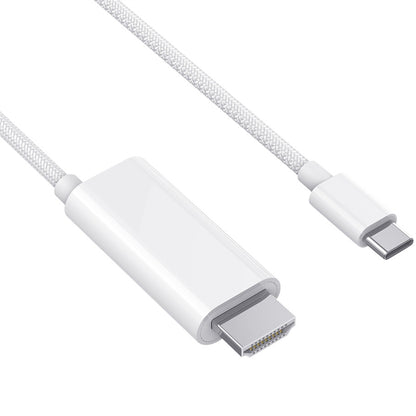 Cabo áudio e vídeo USB-C - HDMI WiWu Wi-PS001, 1,8 m, branco