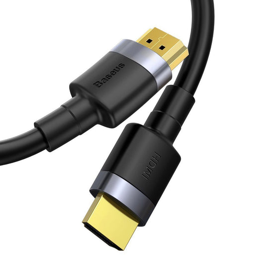 Cabo de Vídeo Baseus Cafule, HDMI - HDMI, 4K, 3m, Preto CADKLF-G01