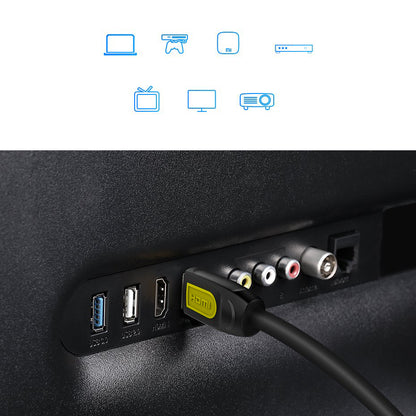 Cabo de Vídeo UGREEN HD101, HDMI - HDMI, 4K, 1m, Preto