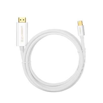 Cabo Áudio e Vídeo USB-C - HDMI UGREEN MM121, 1.5m, Branco