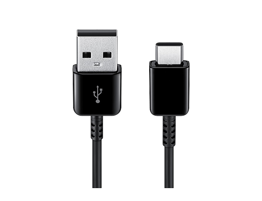 Cabo de carregamento e dados USB-A para USB-C da Samsung, embalagem com 2 unidades, 25 W, 1,5 m, preto EP-DG930MBEGGWWW