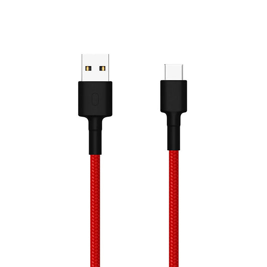 Cabo de carregamento e dados Xiaomi USB-A para USB-C Xiaomi, 18 W, 1 m, vermelho SJV4110GL