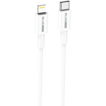 Cabo de carregamento e dados USB-C - Lightning BLUE Power BBX36, 18W, 1m, branco