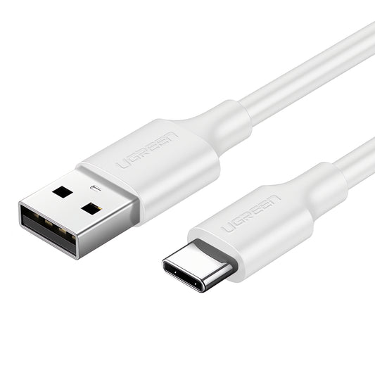 UGREEN US287 USB-A to USB-C Data and Charging Cable, 18W, 1.5m, White