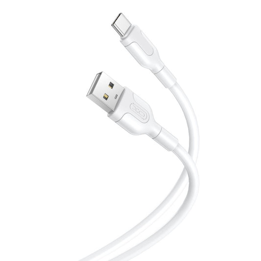Cabo de Dados e Carregamento USB-A - USB-C XO Design NB212, 18W, 1m, Branco