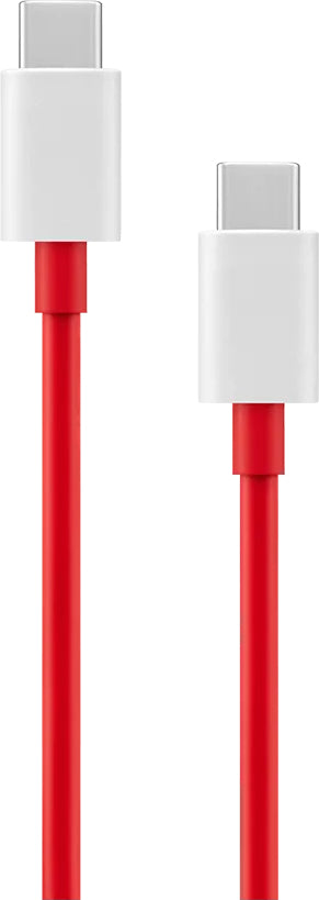 Cabo de carregamento e dados USB-C - USB-C OnePlus DL152, 150W, 1m, Vermelho 5461100529