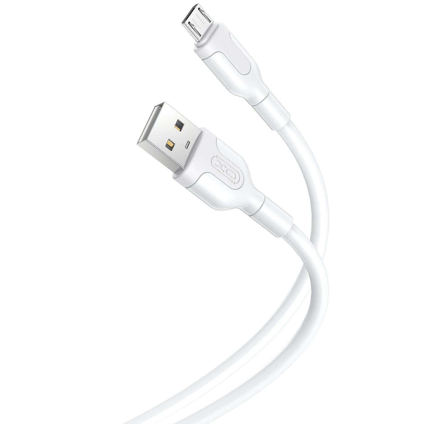 Cabo de Dados e Carregamento USB-A - microUSB XO Design NB212, 18W, 1m, Branco