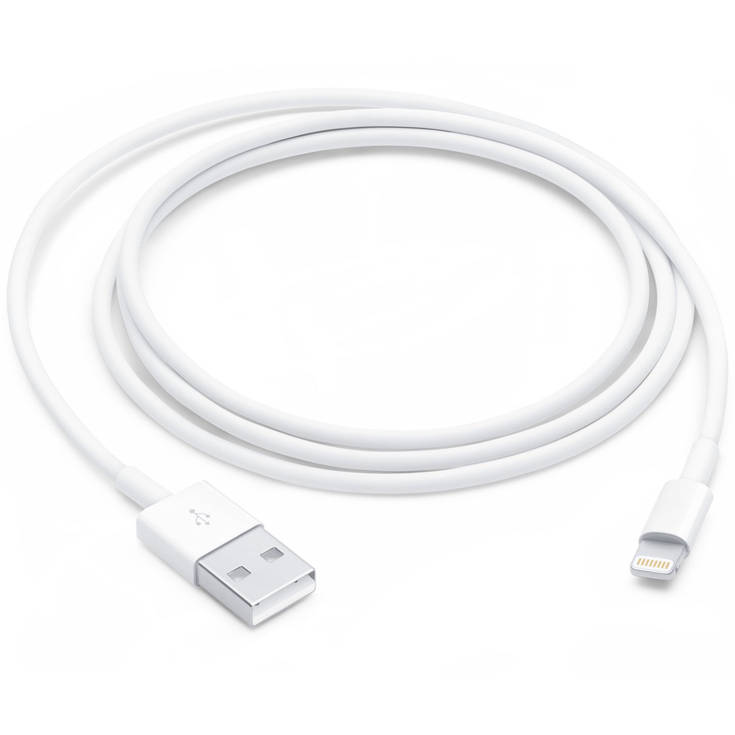 Cabo de Dados e Carregamento USB-A - Lightning Apple A1480, 18W, 1m, Branco MUQW3ZM/A
