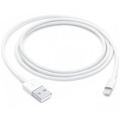 Cabo de Dados e Carregamento USB-A - Lightning Apple A1480, 18W, 1m, Branco MUQW3ZM/A