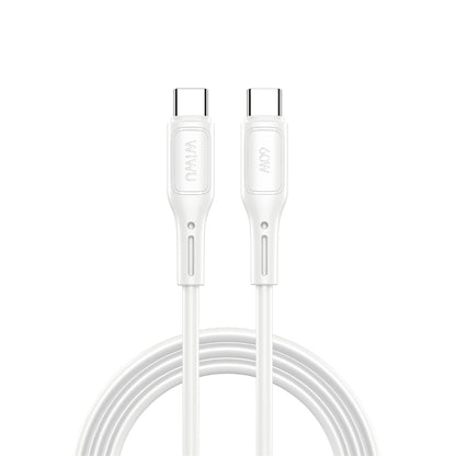 USB-C - Cabo de carregamento e dados USB-C WiWu Wi-C043E Starlink, 60W, 1m, Branco