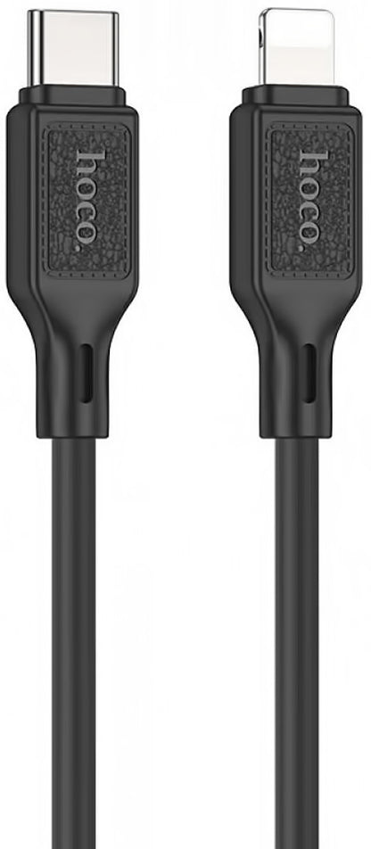 Cabo de carregamento e dados USB-C - Lightning HOCO X90, 20W, 1m, preto 