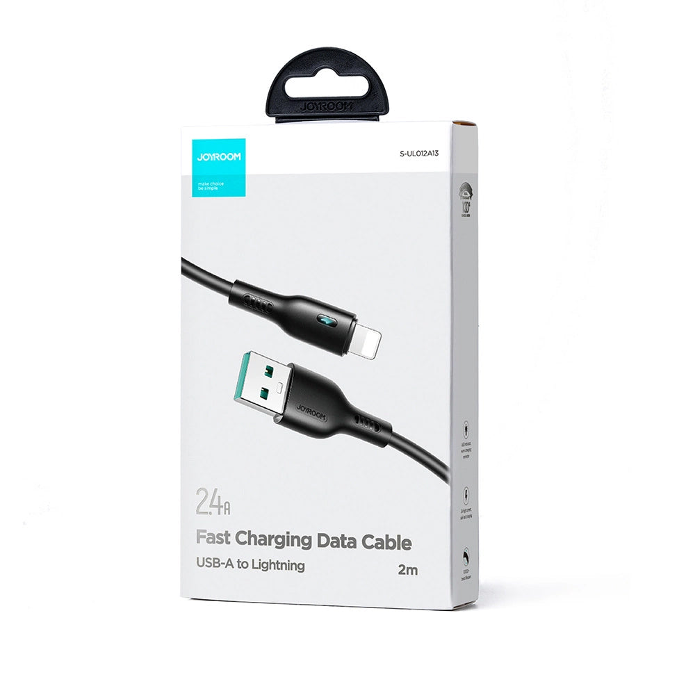 Cabo de Dados e Carregamento USB-A - Lightning Joyroom A13, 18W, 2m, Preto