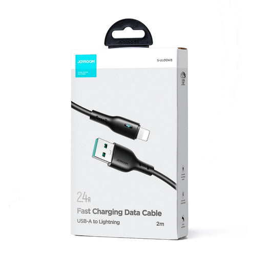Cabo de Dados e Carregamento USB-A - Lightning Joyroom A13, 18W, 2m, Preto