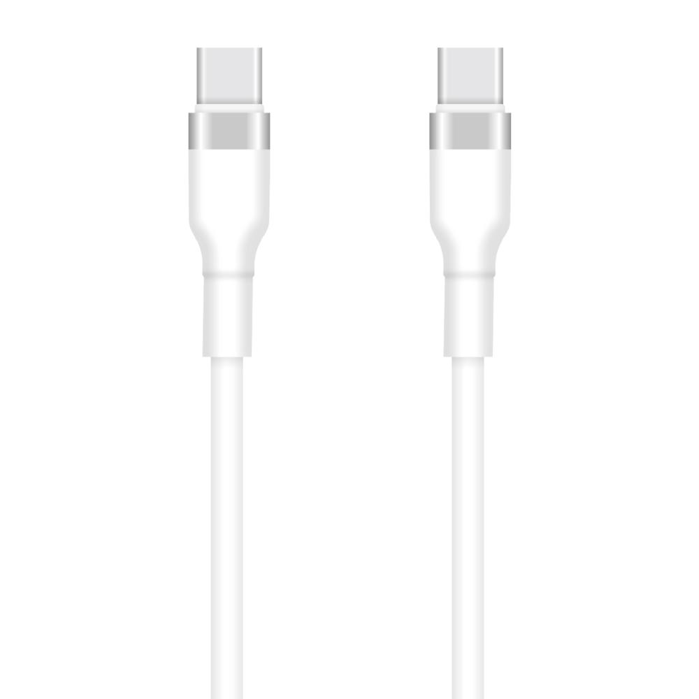 Cabo de Dados e Carregamento USB-C - USB-C Setty, 60W, 1m, Branco