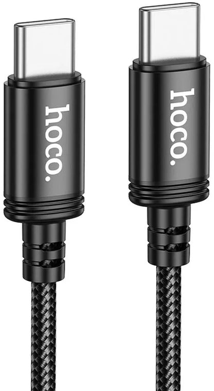 Cabo de Dados e Carregamento USB-C - USB-C HOCO X89, 60W, 2m, Preto