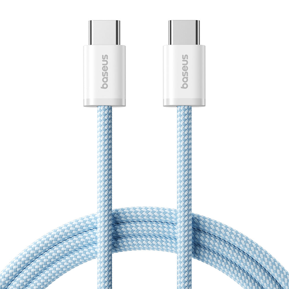 Cabo de Dados e Carregamento USB-C - USB-C Baseus Dynamic 4 Series, 100W, 2m, Azul P10381400311-01