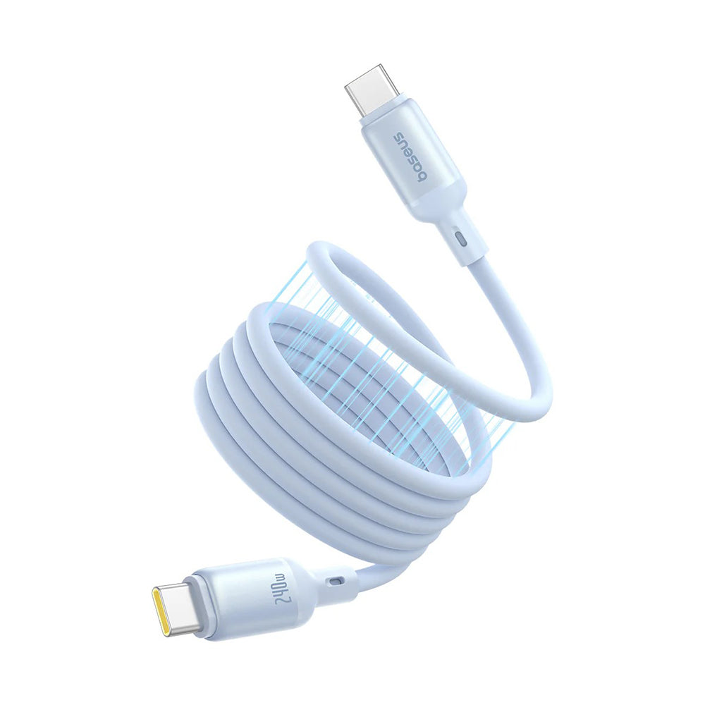 Cabo de Dados e Carregamento USB-C - USB-C Baseus PicoGo, 240W, 1m, Azul P10376800311-00